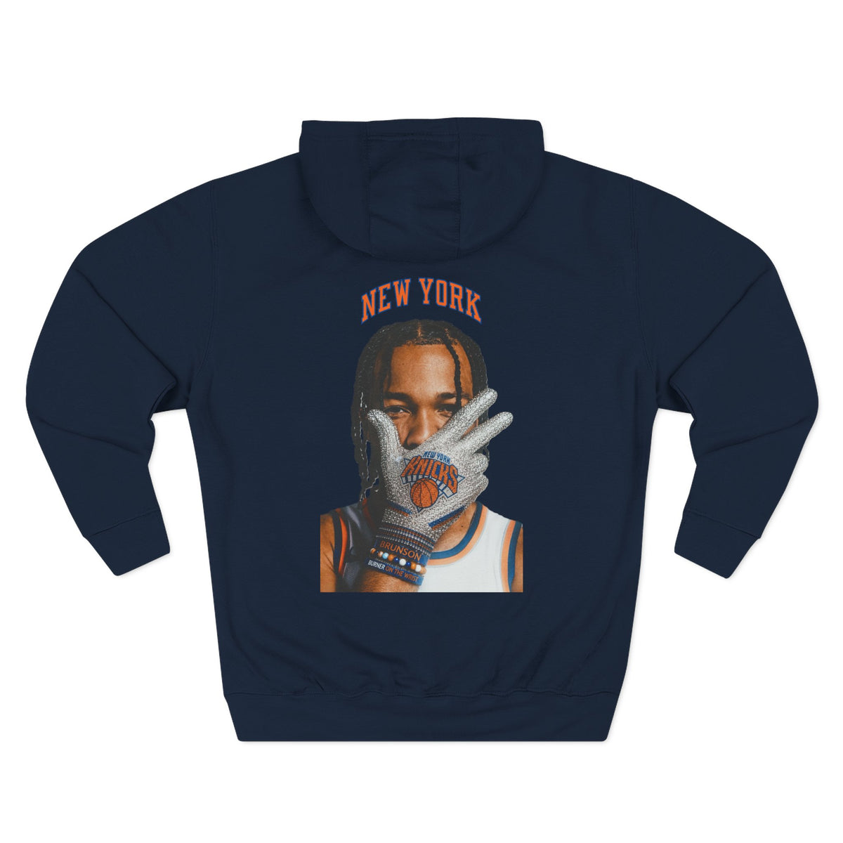 New York Graphic Basketball Fleece Hoodie