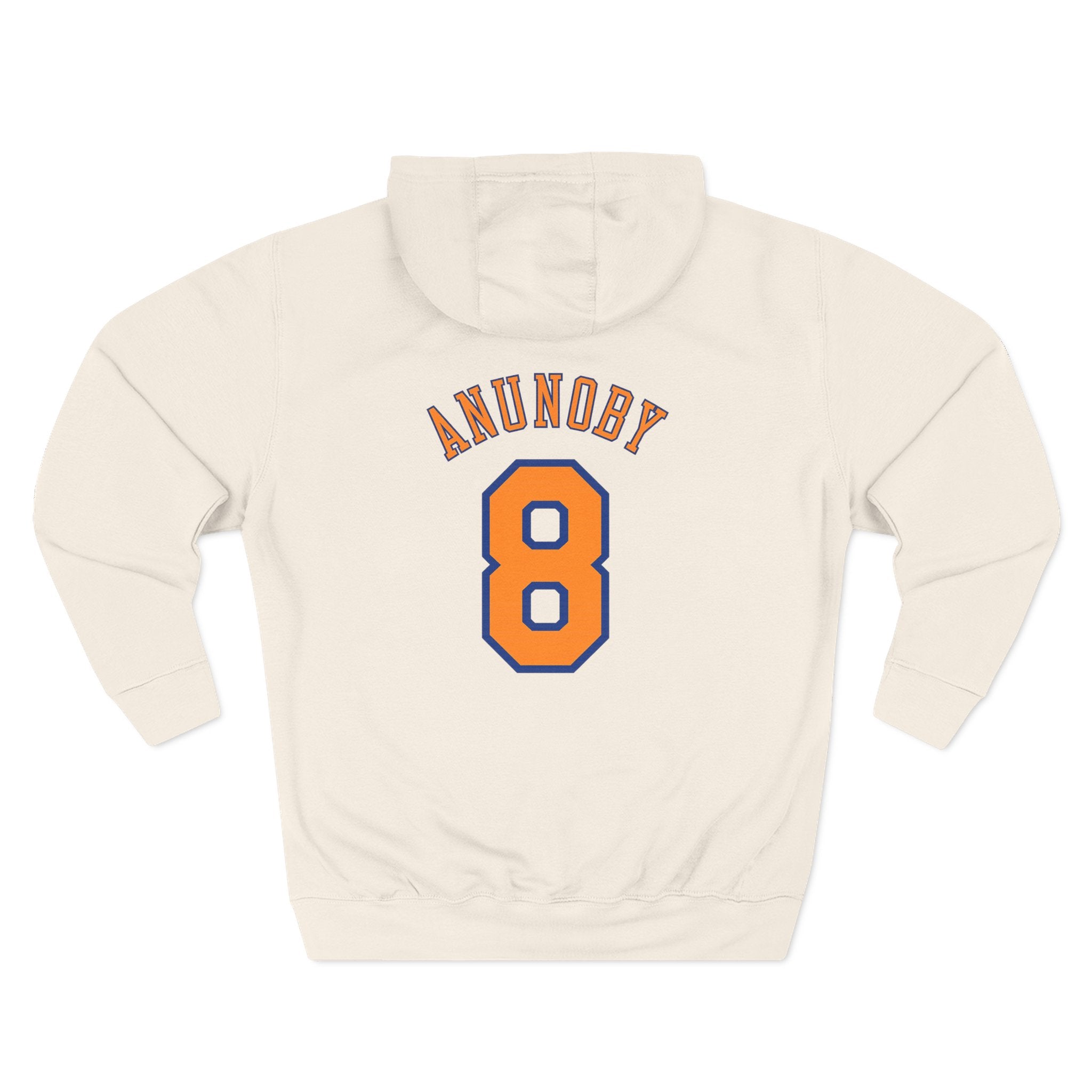 Knicks-Inspired 'Anunoby 8' Basketball Hoodie