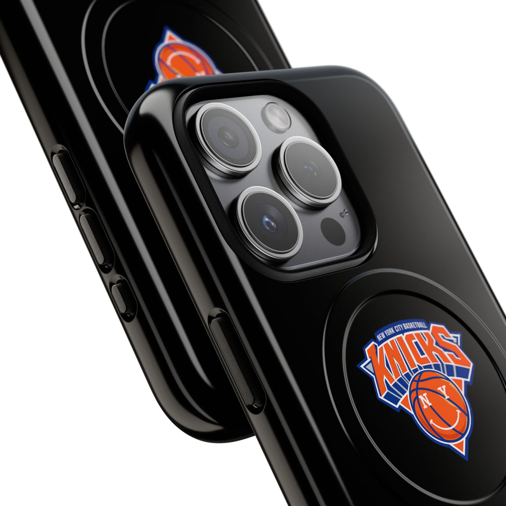 New York Knicks Tough Magnetic Phone Case — Magnetic Shockproof Phone Case with Knicks Logo
