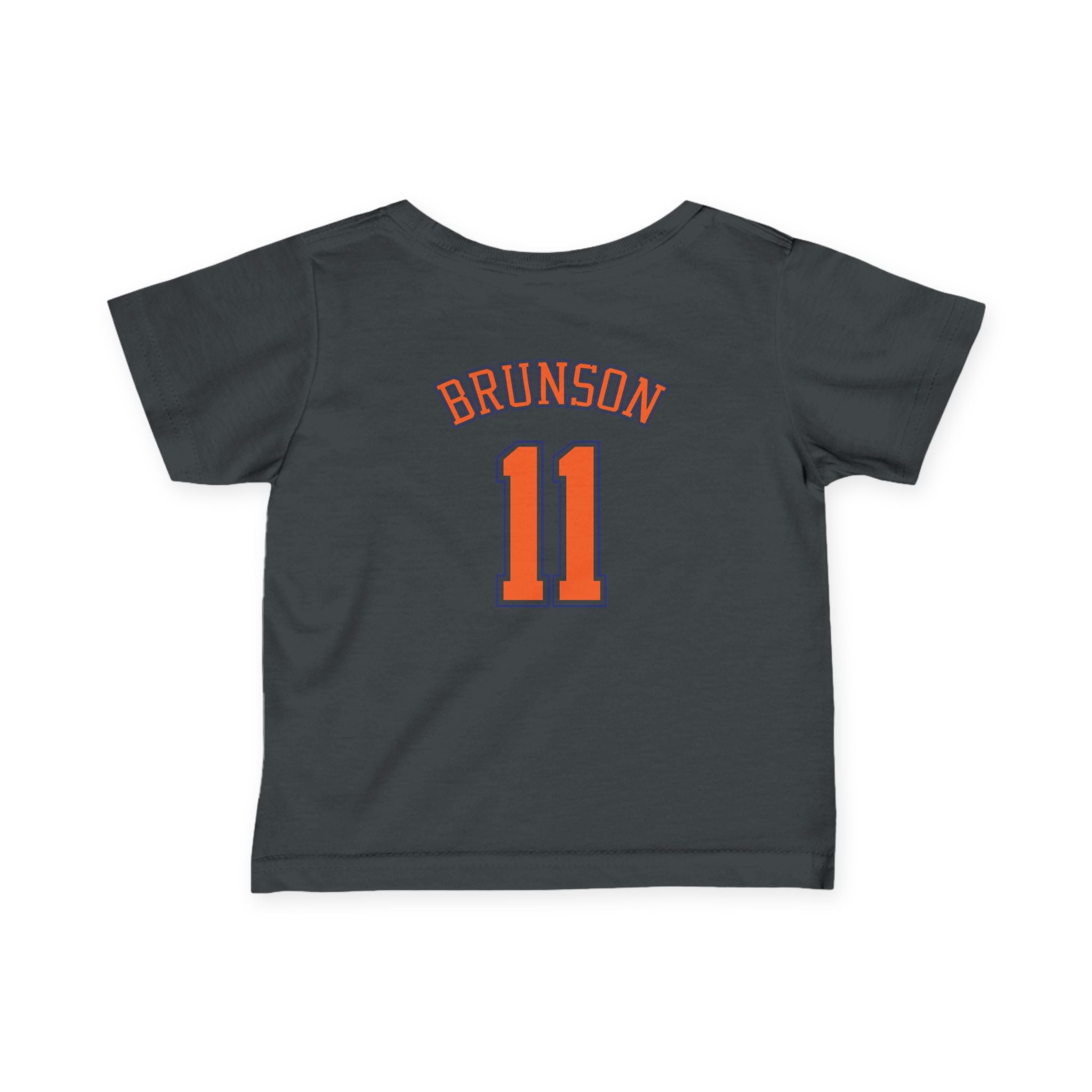 Infant Jersey Tee — Knicks-Inspired Baby Basketball Shirt with Number 11