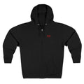 Spider Emblem Zip Hoodie