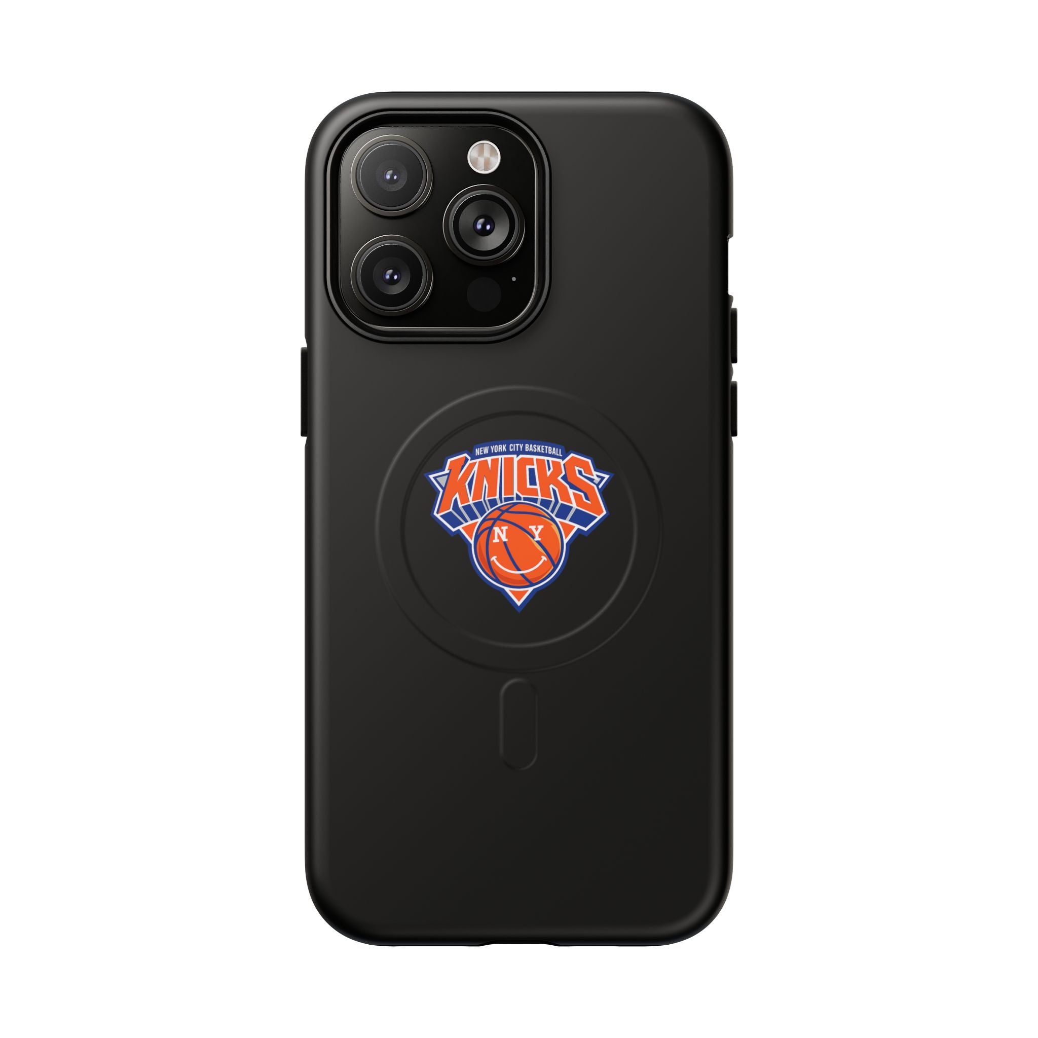 New York Knicks Tough Magnetic Phone Case — Magnetic Shockproof Phone Case with Knicks Logo