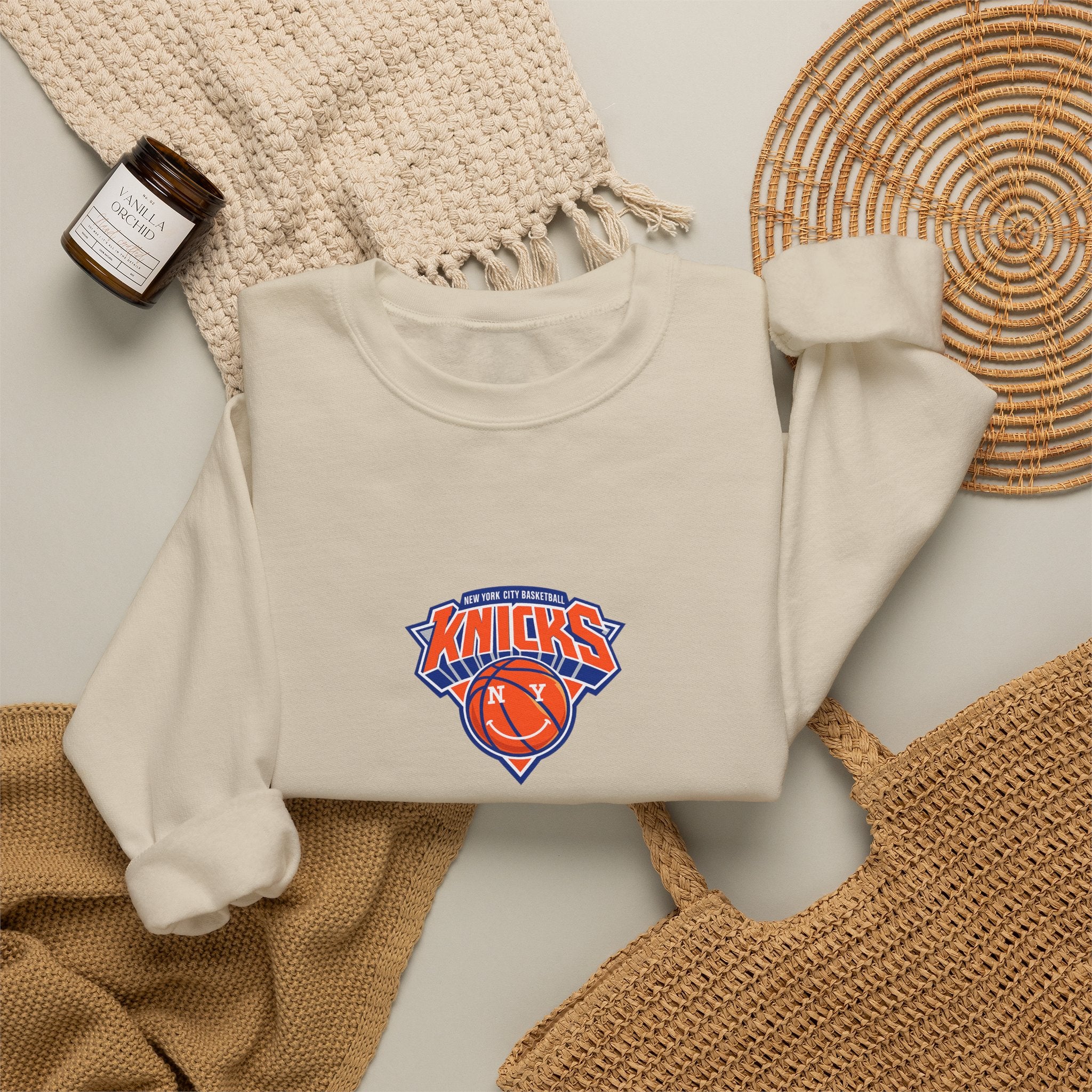 Knicks Brunson #11 Crewneck Sweatshirt — New York Basketball Pullover
