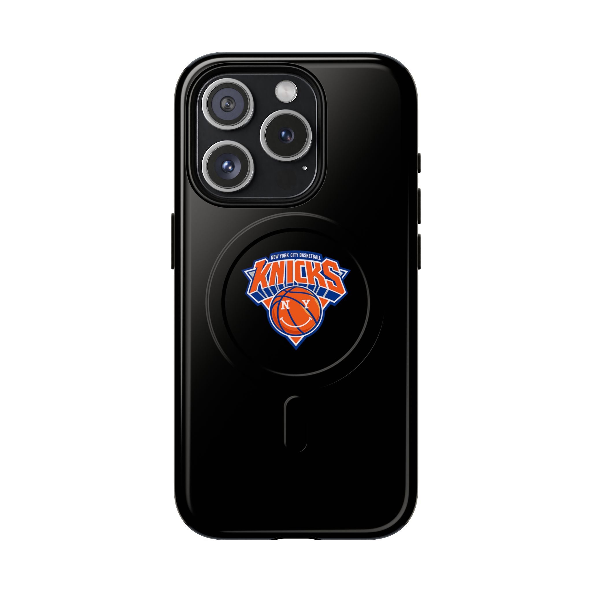 New York Knicks Tough Magnetic Phone Case — Magnetic Shockproof Phone Case with Knicks Logo