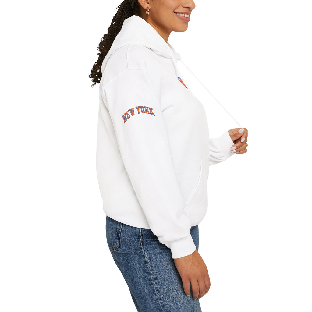 Knicks #8 Anunoby Basketball Hoodie — NYR Team Logo Back Number Sweatshirt