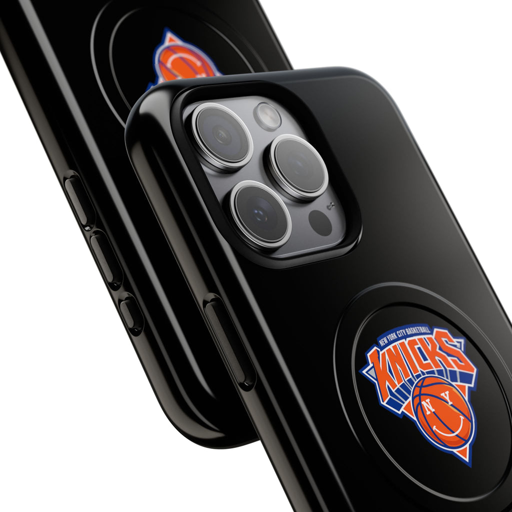 New York Knicks Tough Magnetic Phone Case — Magnetic Shockproof Phone Case with Knicks Logo