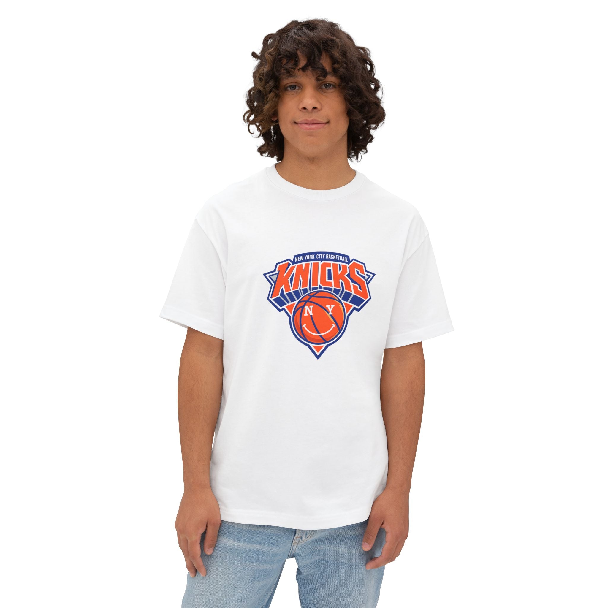 Knicks Brunson #11 Oversized Boxy Tee — NY Basketball Fan Shirt