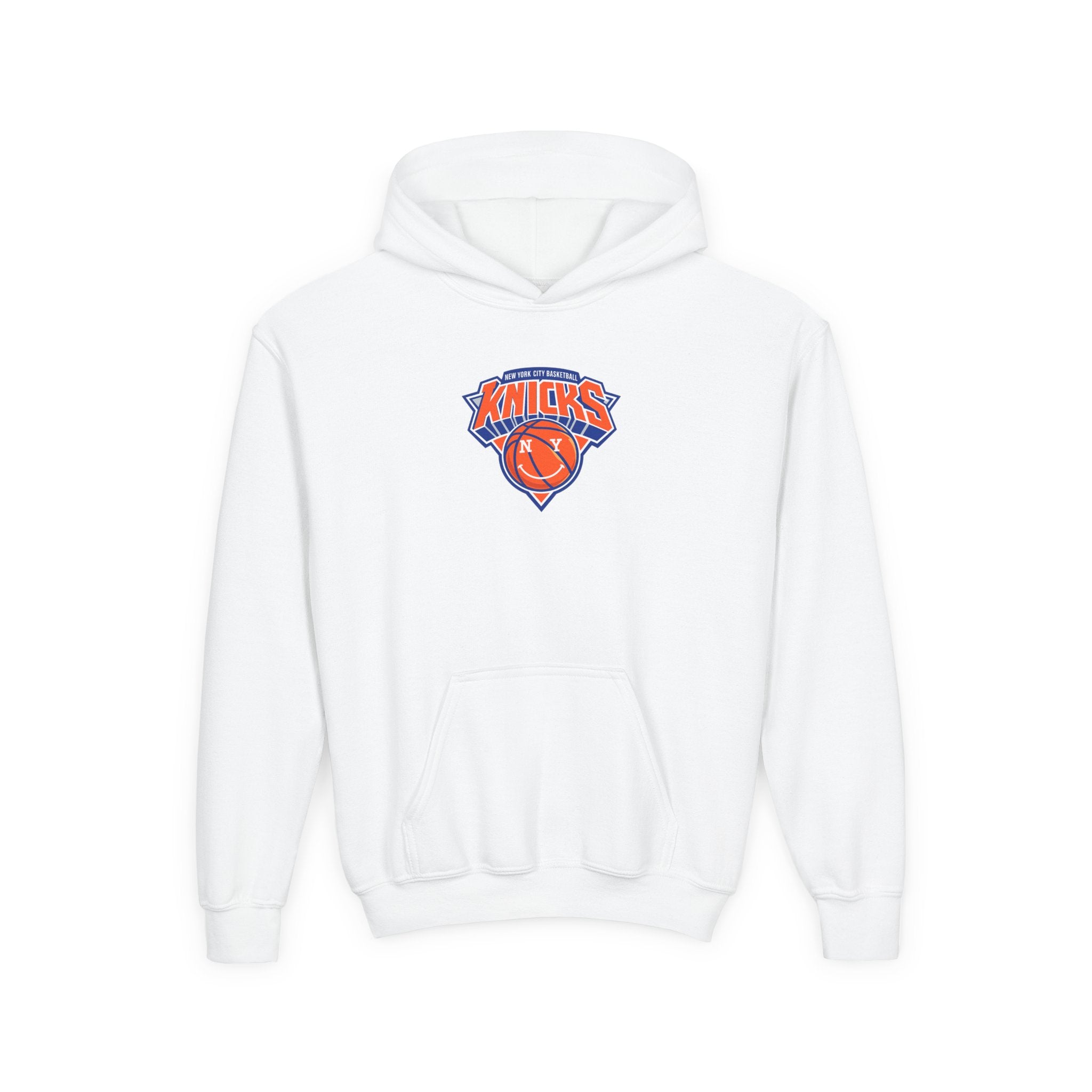 Youth Knicks Basketball Hoodie — 'TOWNS 32' Front Logo & Back Jersey Design