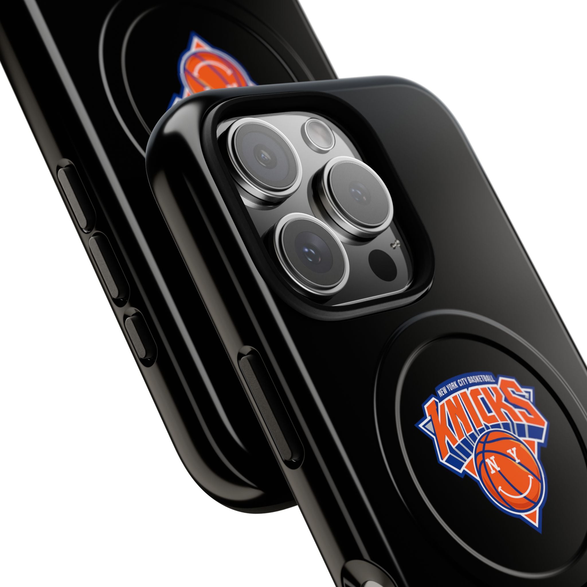 New York Knicks Tough Magnetic Phone Case — Magnetic Shockproof Phone Case with Knicks Logo