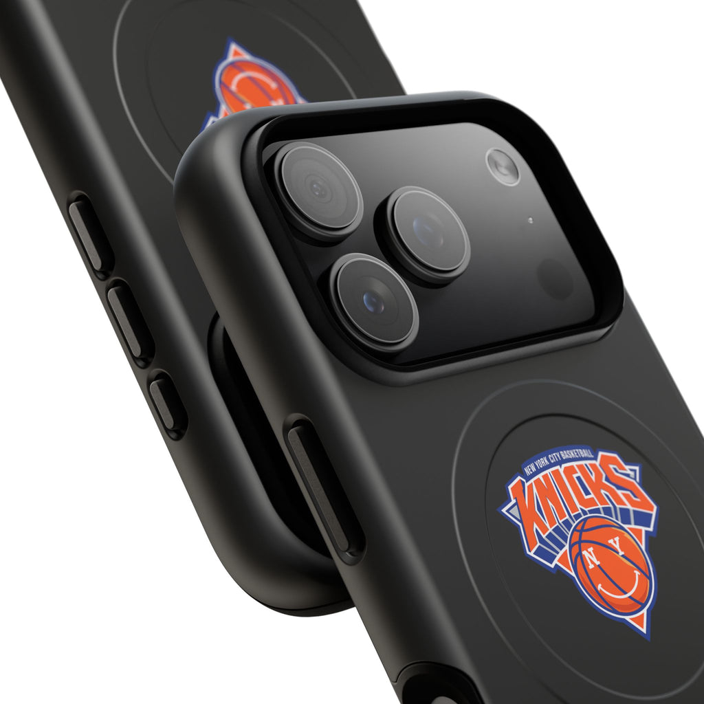New York Knicks Tough Magnetic Phone Case — Magnetic Shockproof Phone Case with Knicks Logo