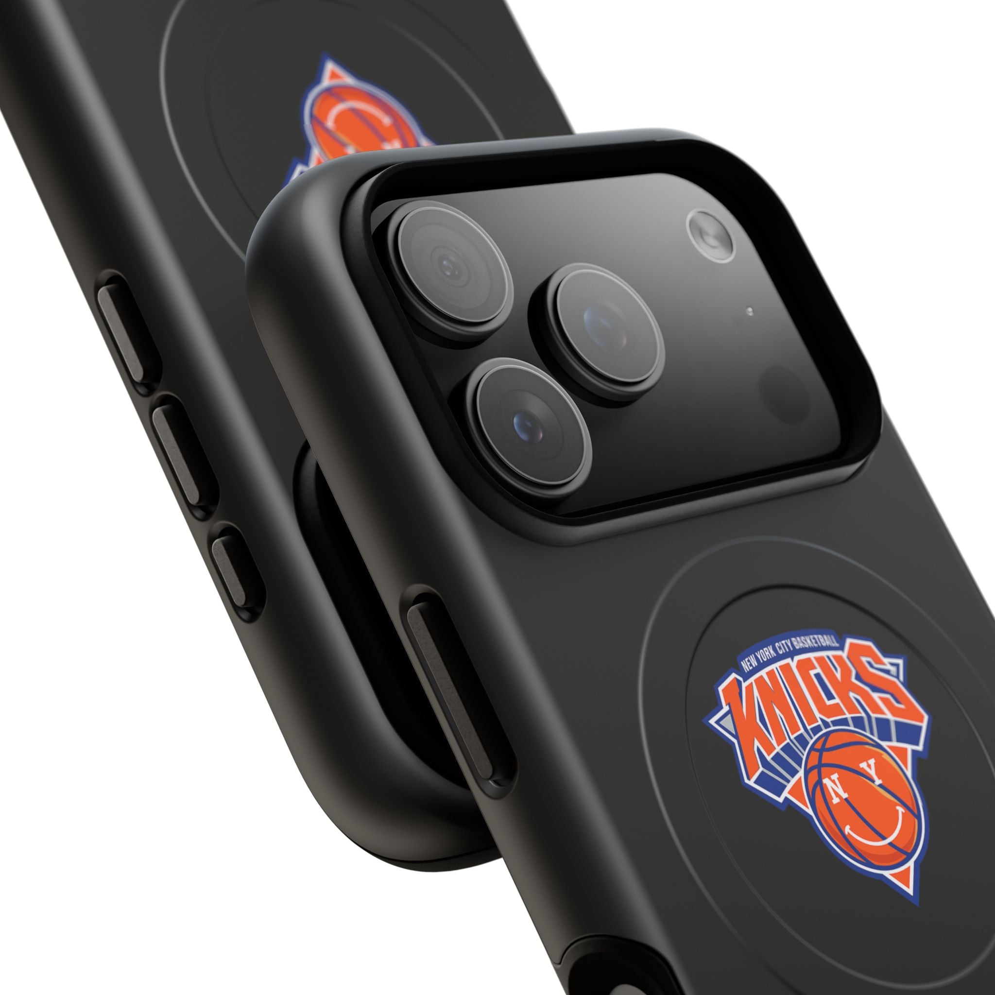 New York Knicks Tough Magnetic Phone Case — Magnetic Shockproof Phone Case with Knicks Logo