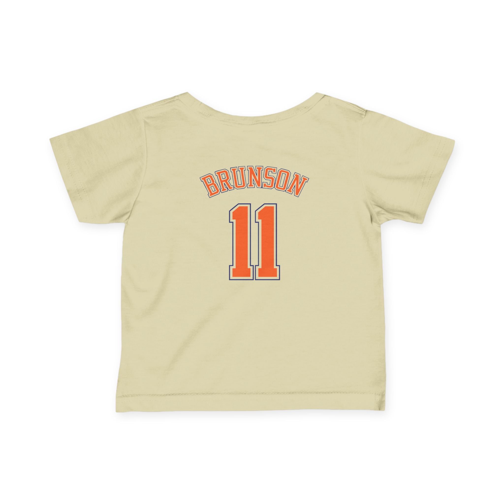 Infant Jersey Tee — Knicks-Inspired Baby Basketball Shirt with Number 11