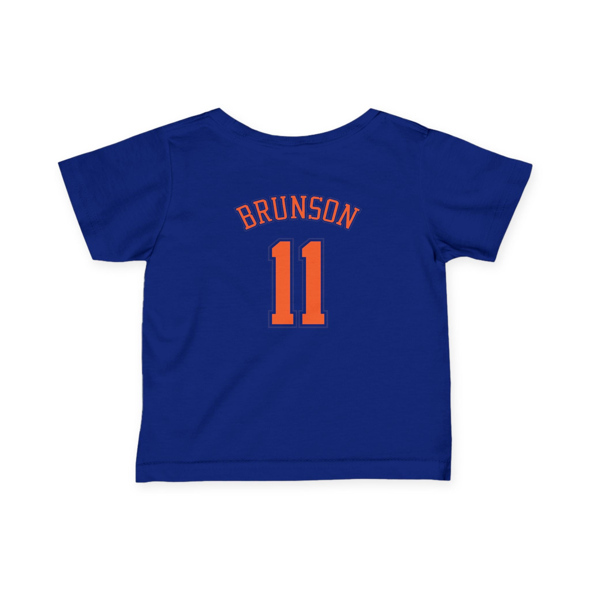 Infant Jersey Tee — Knicks-Inspired Baby Basketball Shirt with Number 11