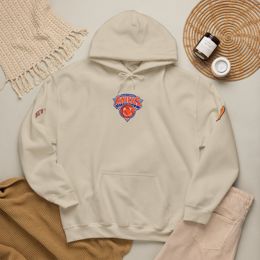 Knicks #8 Anunoby Basketball Hoodie — NYR Team Logo Back Number Sweatshirt