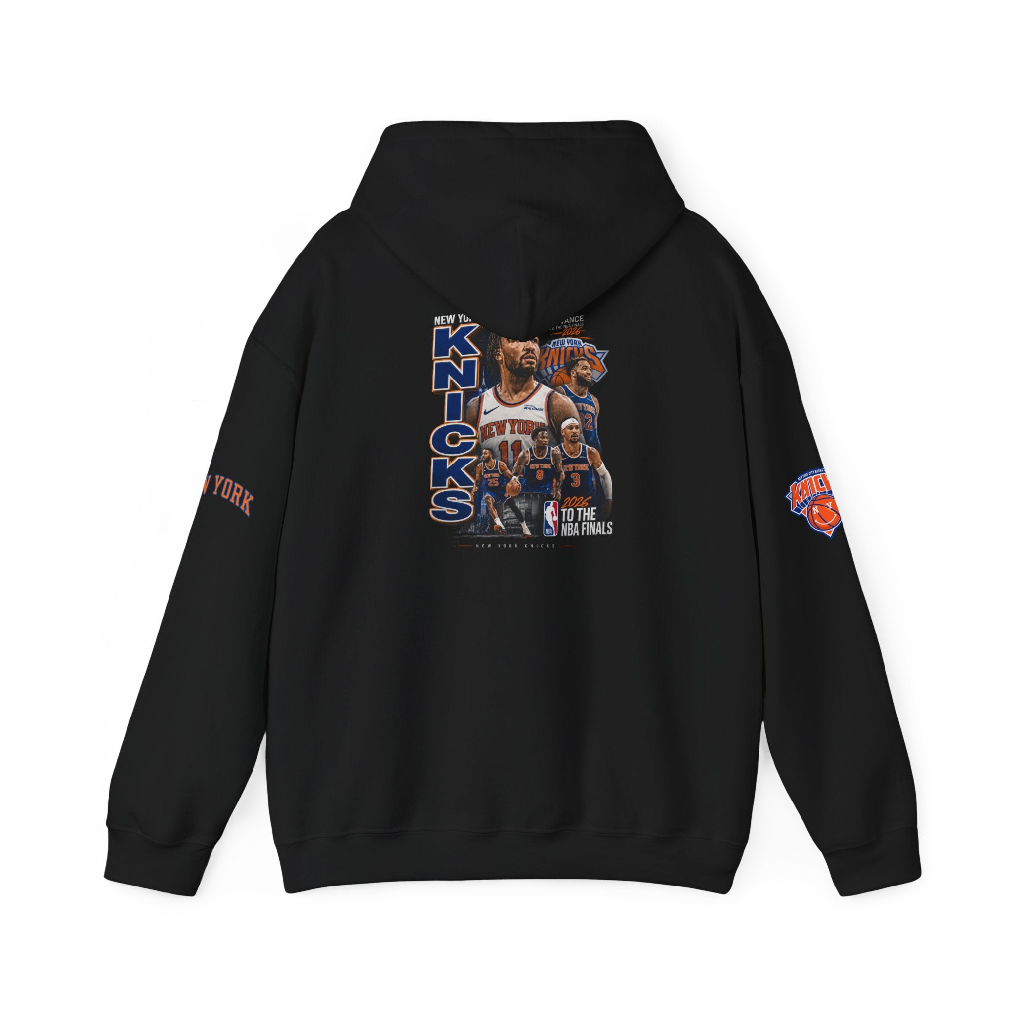 New York Knicks Teddy Bear Graphic Hoodie – NBA Fan Pullover