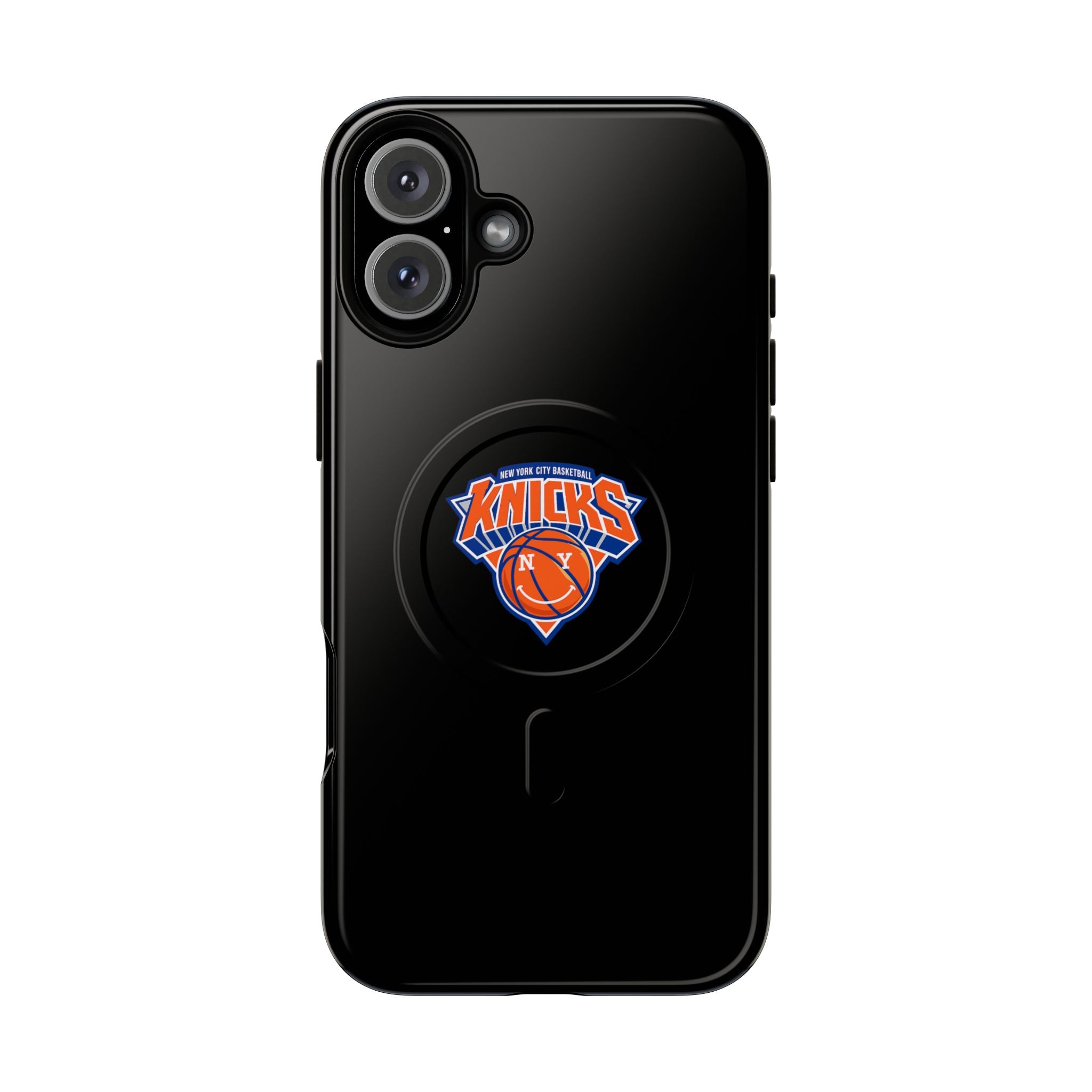 New York Knicks Tough Magnetic Phone Case — Magnetic Shockproof Phone Case with Knicks Logo