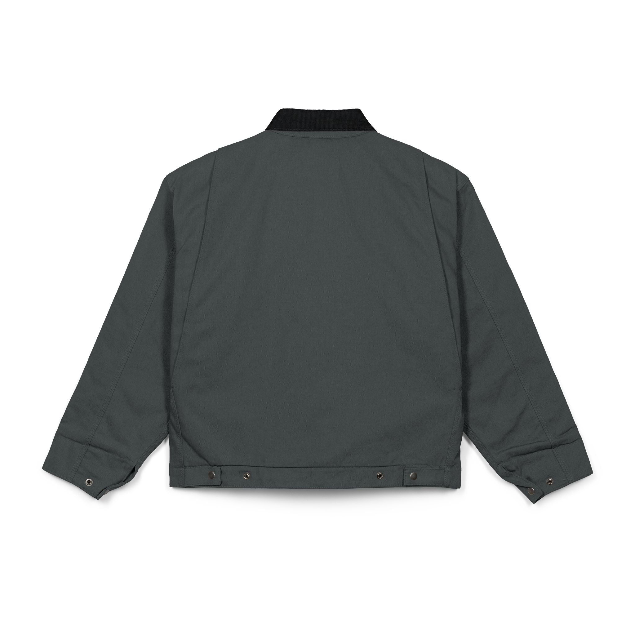 Work Jacket - Black Duck Cloth Jacket with Subtle 'CRT' Script Logo
