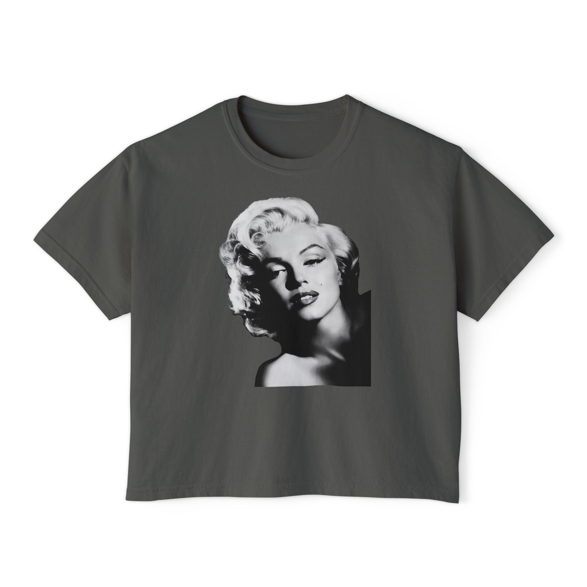 Glam Portrait Boxy Crop Tee