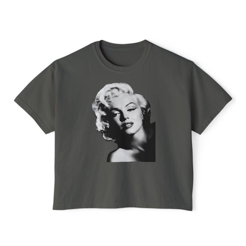 Glam Portrait Boxy Crop Tee