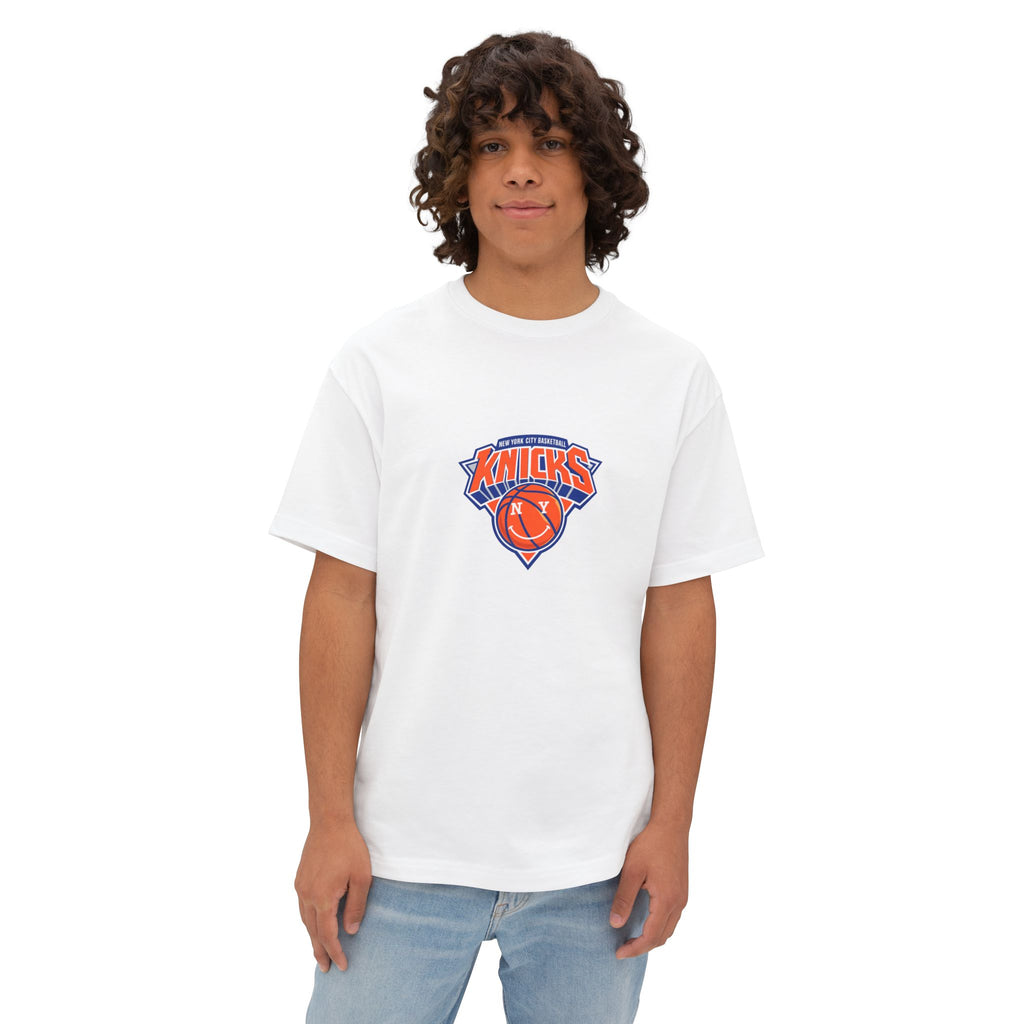 Knicks Anunoby #8 Boxy Tee — Retro Basketball Jersey Shirt