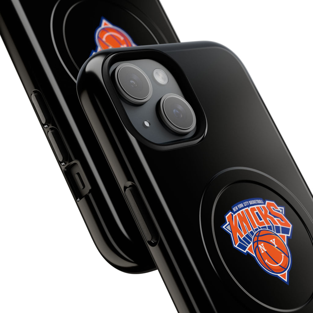 New York Knicks Tough Magnetic Phone Case — Magnetic Shockproof Phone Case with Knicks Logo