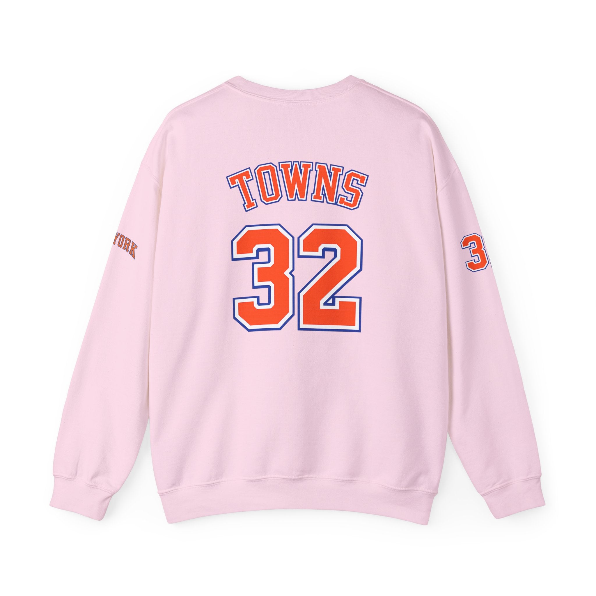 New York Knicks 'Towns 32' Crewneck Sweatshirt — Retro NBA Fan Apparel