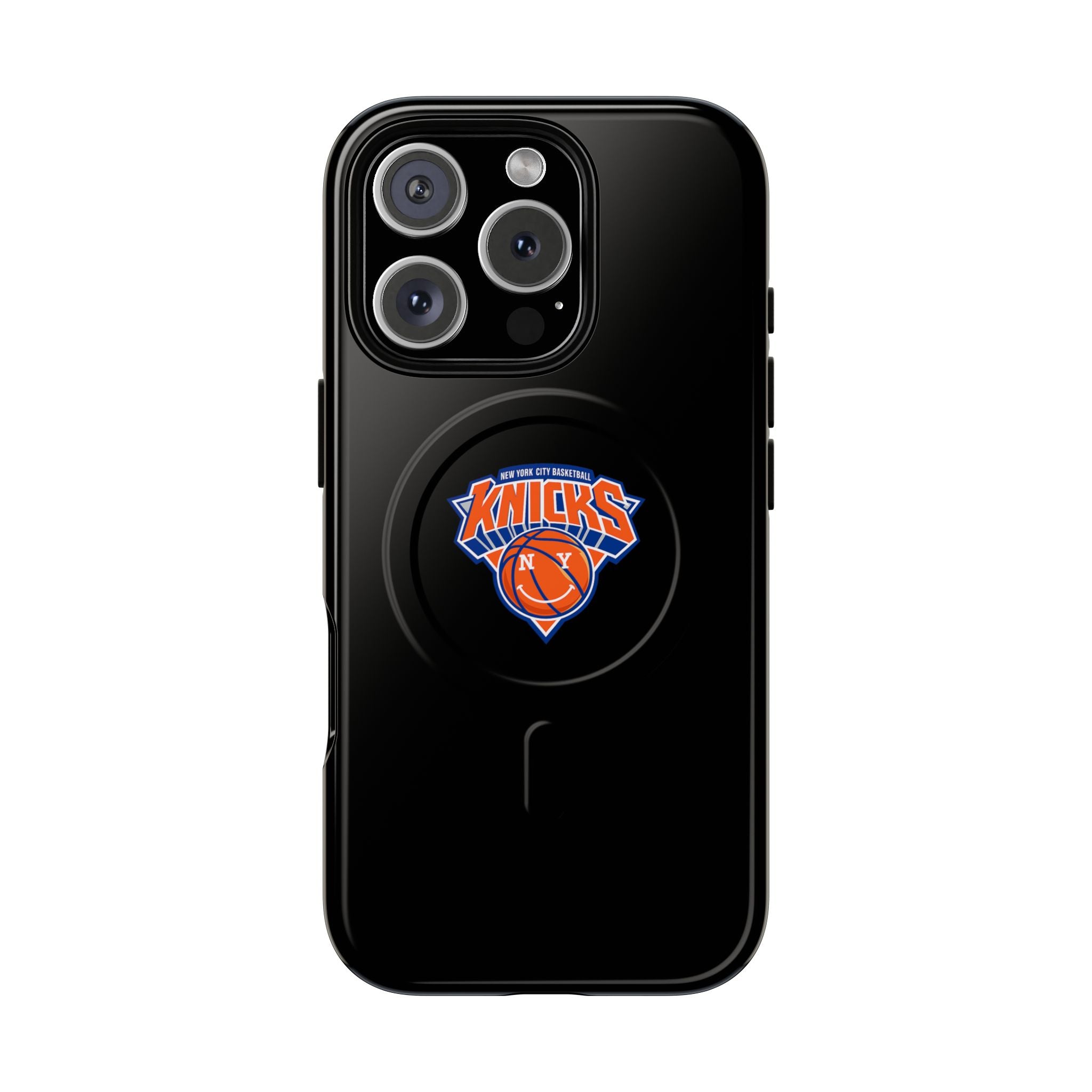New York Knicks Tough Magnetic Phone Case — Magnetic Shockproof Phone Case with Knicks Logo