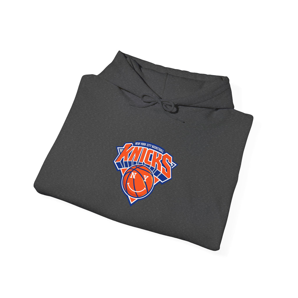 New York Knicks Jersey Hoodie — 'Towns 32' Retro Basketball Pullover
