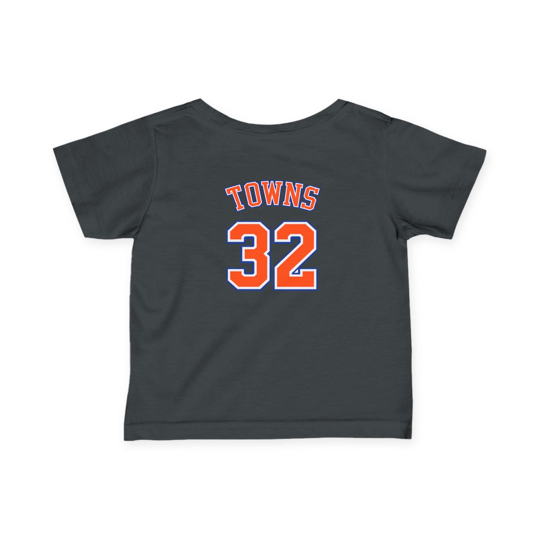 Infant Tee — Knicks 'Towns 32' Baby Jersey Top