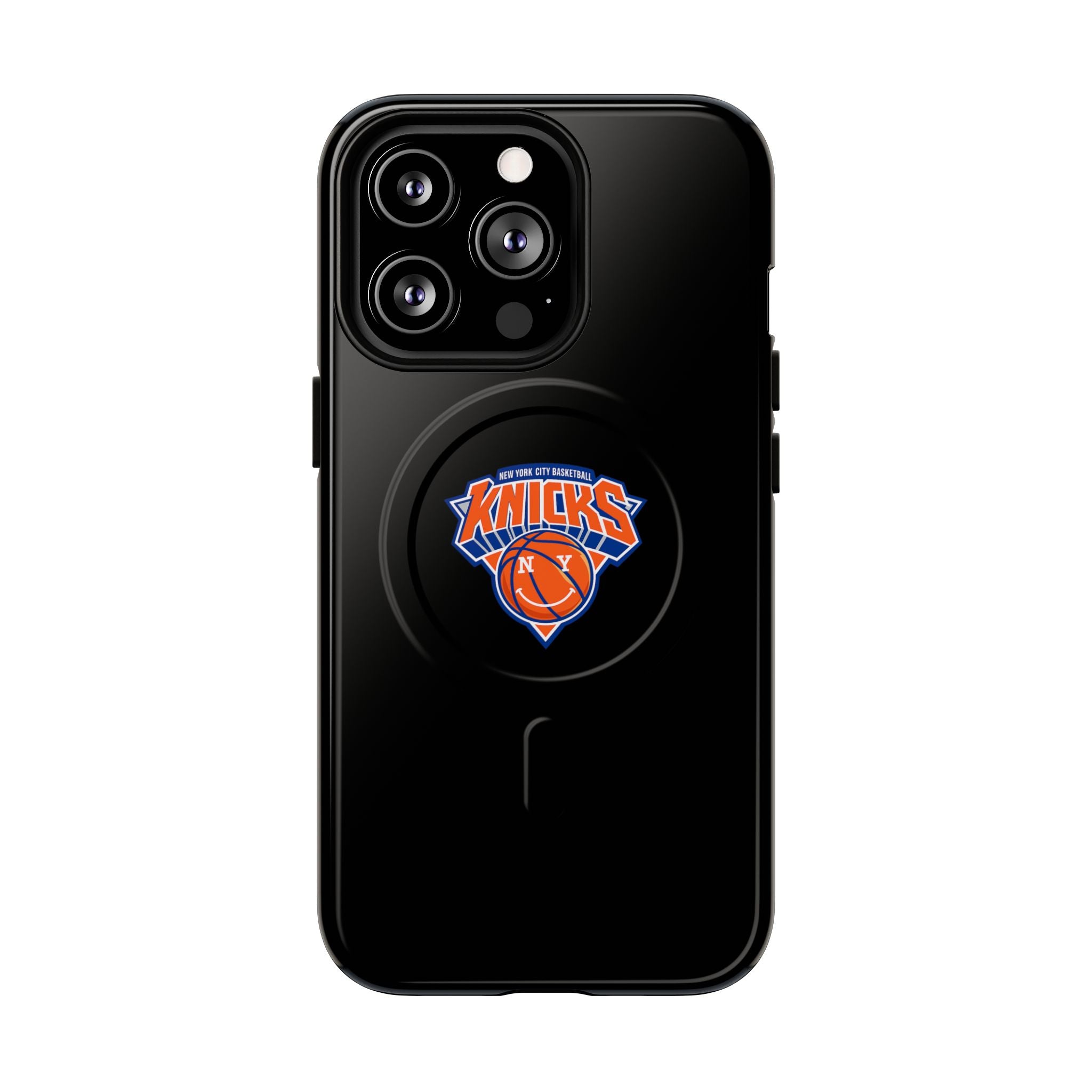 New York Knicks Tough Magnetic Phone Case — Magnetic Shockproof Phone Case with Knicks Logo
