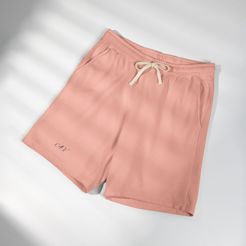 Lightweight Garment-Dyed Fleece Shorts