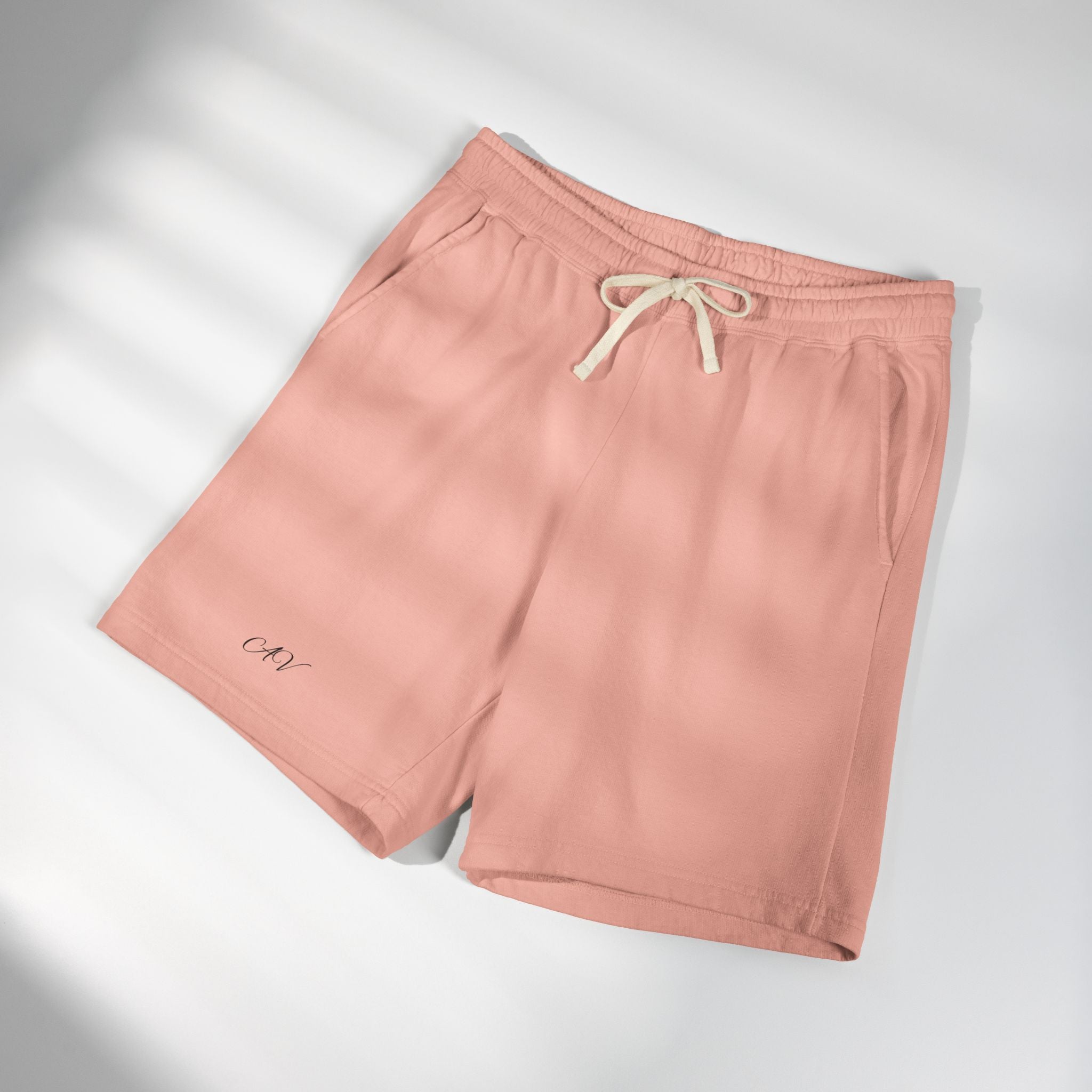 Lightweight Garment-Dyed Fleece Shorts