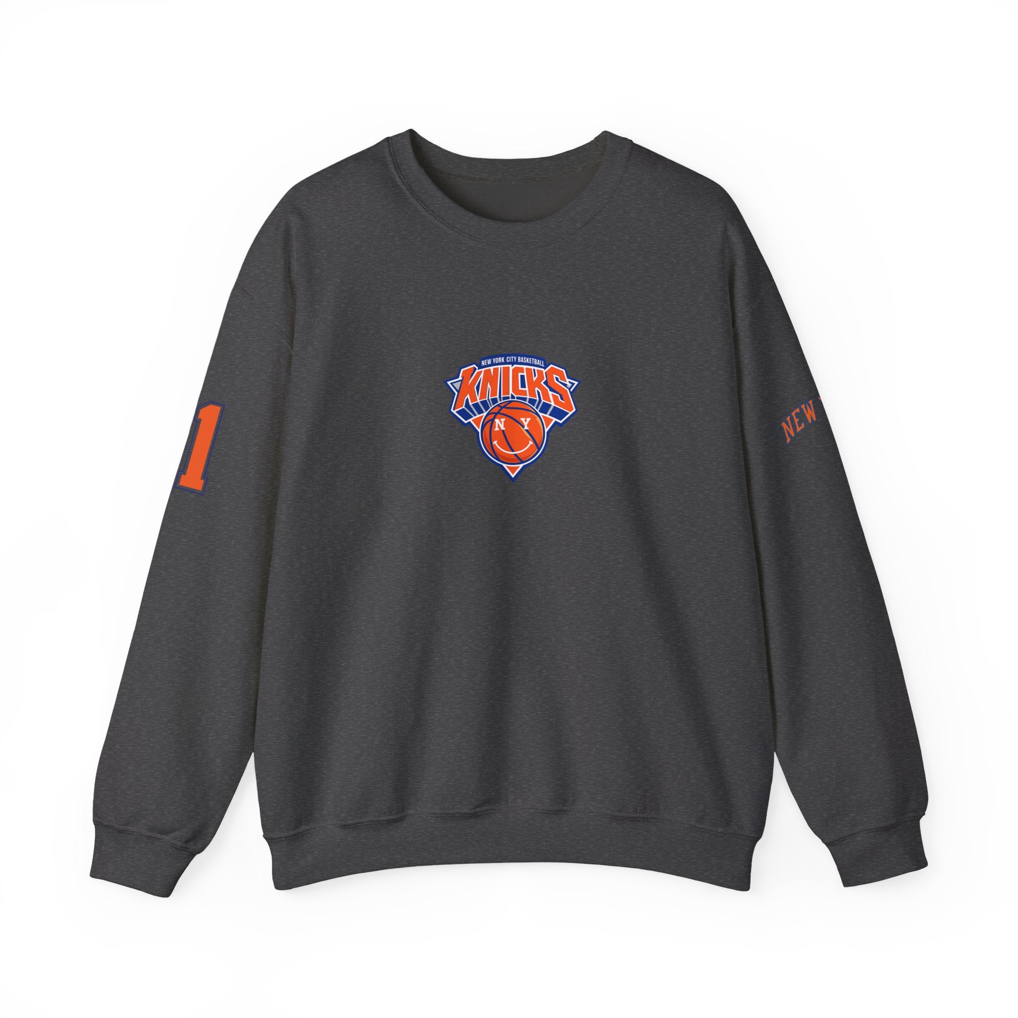 Knicks Brunson #11 Crewneck Sweatshirt — New York Basketball Pullover