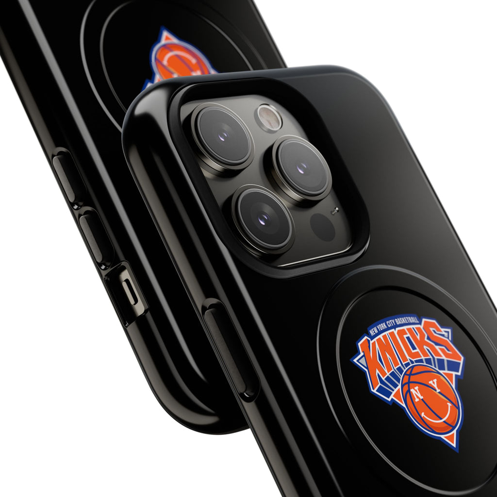 New York Knicks Tough Magnetic Phone Case — Magnetic Shockproof Phone Case with Knicks Logo