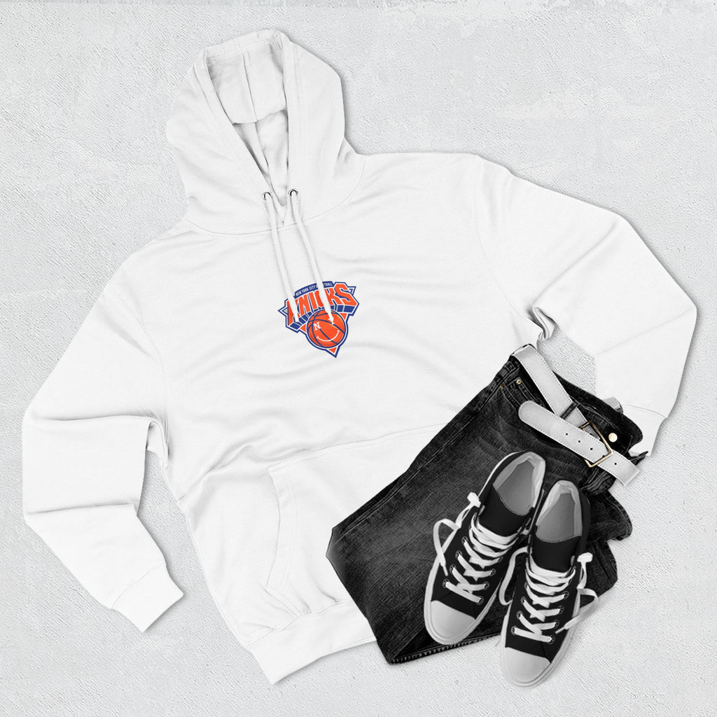 Knicks Basketball Hoodie — 'Towns 32' Team Logo Fleece Pullover