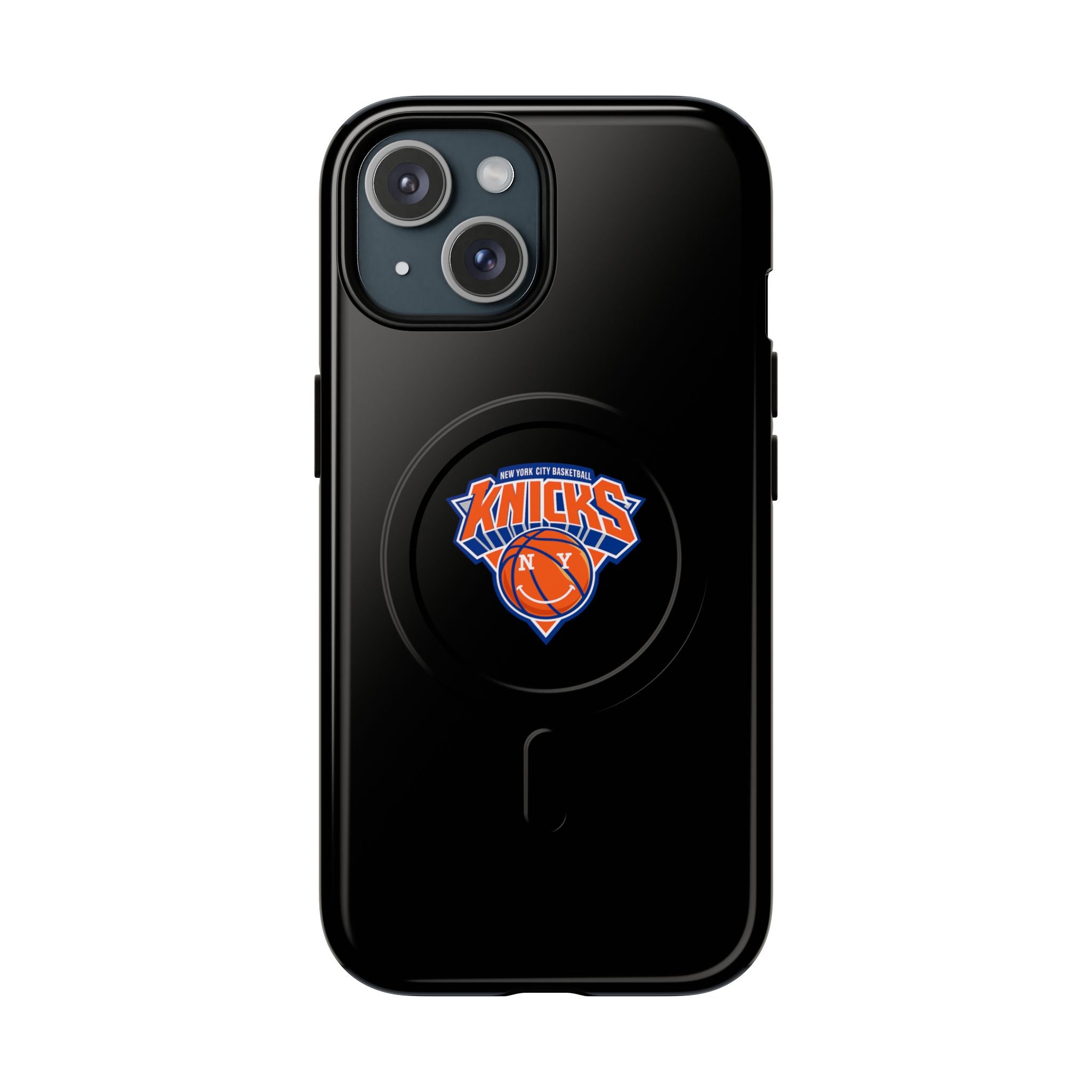 New York Knicks Tough Magnetic Phone Case — Magnetic Shockproof Phone Case with Knicks Logo