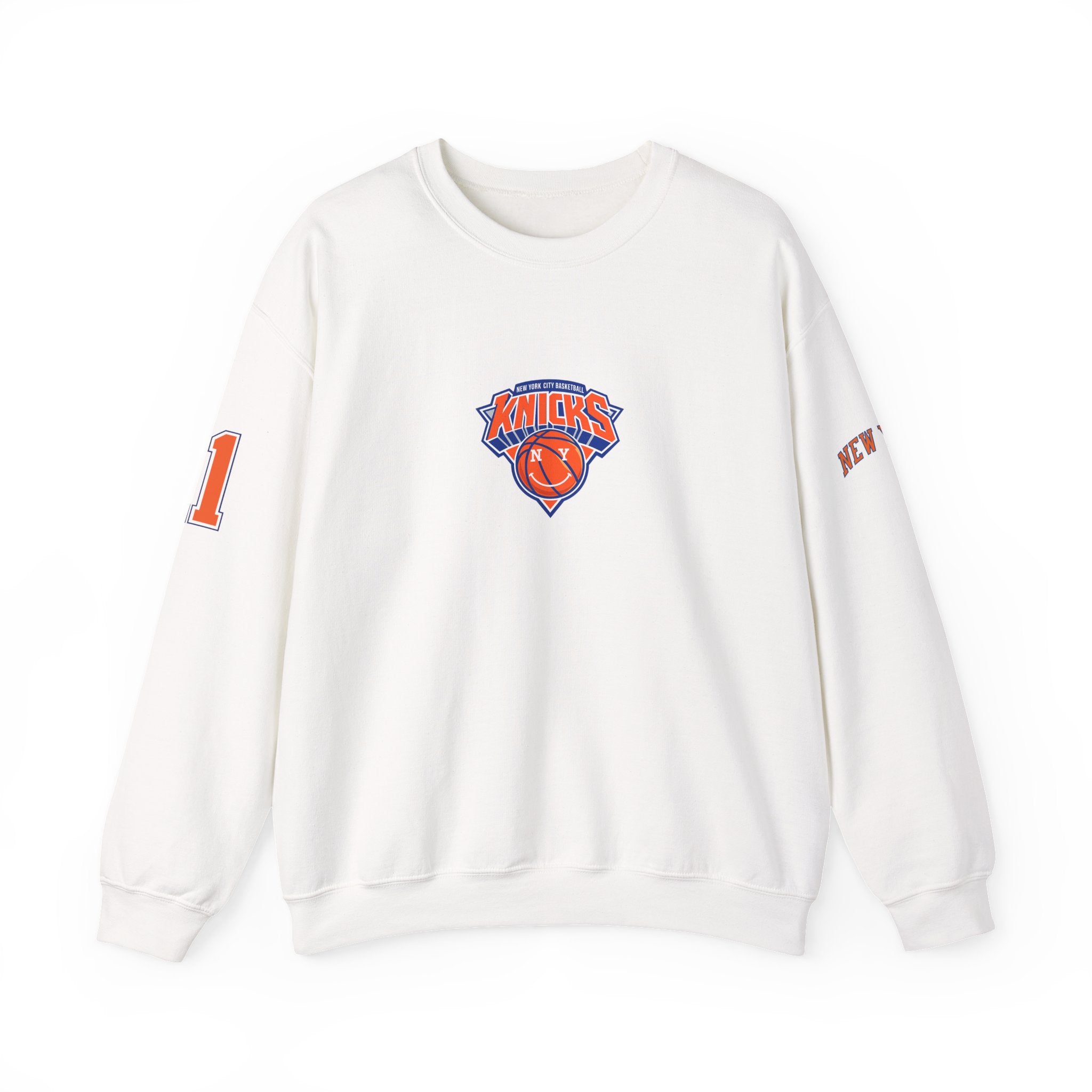 Knicks Brunson #11 Crewneck Sweatshirt — New York Basketball Pullover