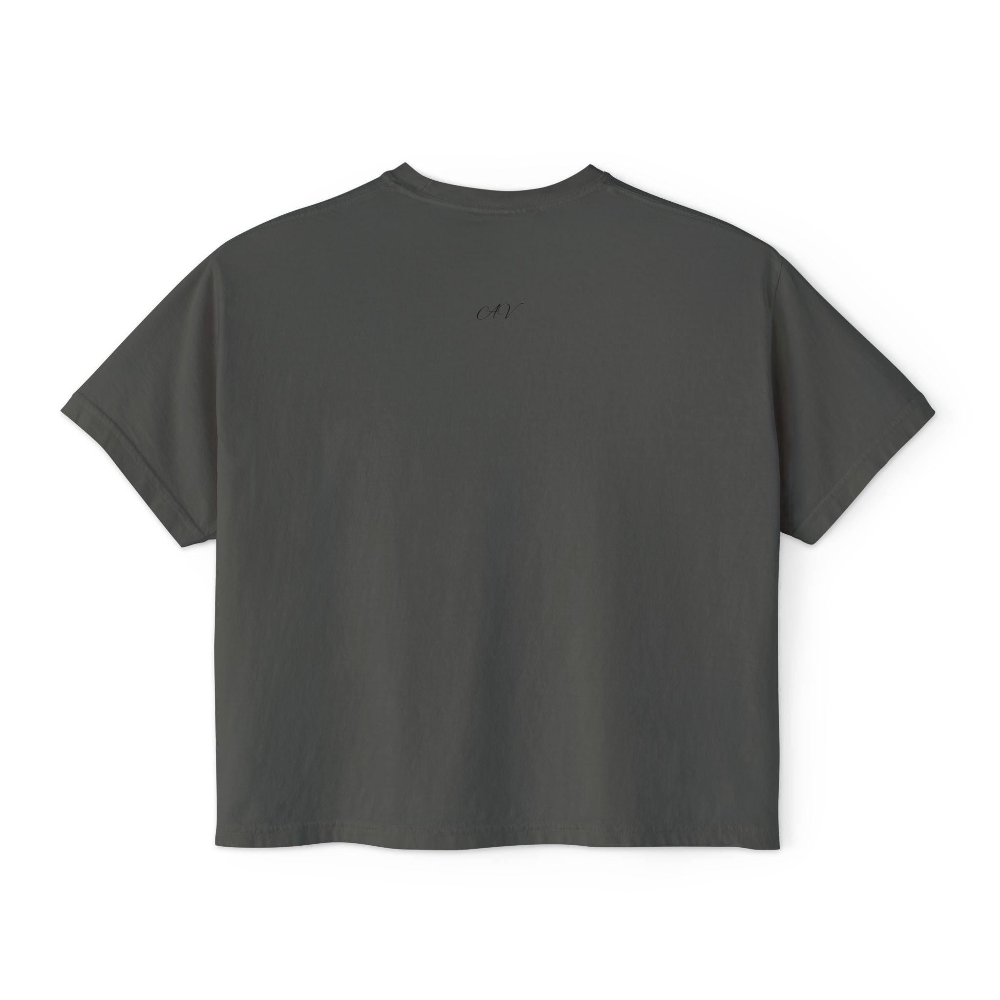 Glam Portrait Boxy Crop Tee