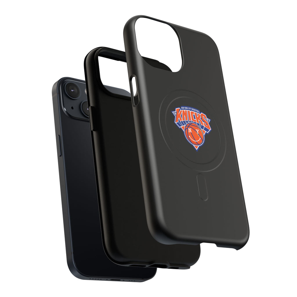 New York Knicks Tough Magnetic Phone Case — Magnetic Shockproof Phone Case with Knicks Logo