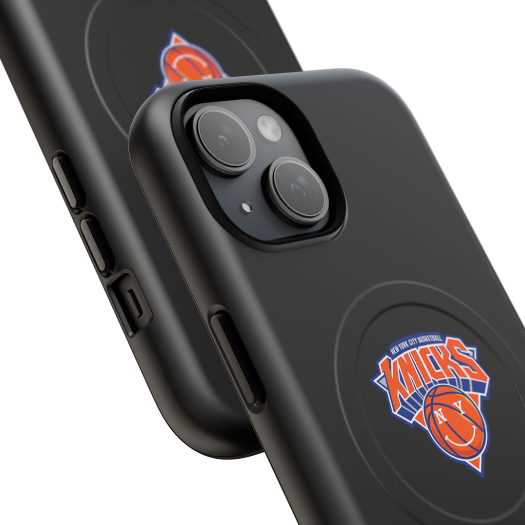 New York Knicks Tough Magnetic Phone Case — Magnetic Shockproof Phone Case with Knicks Logo