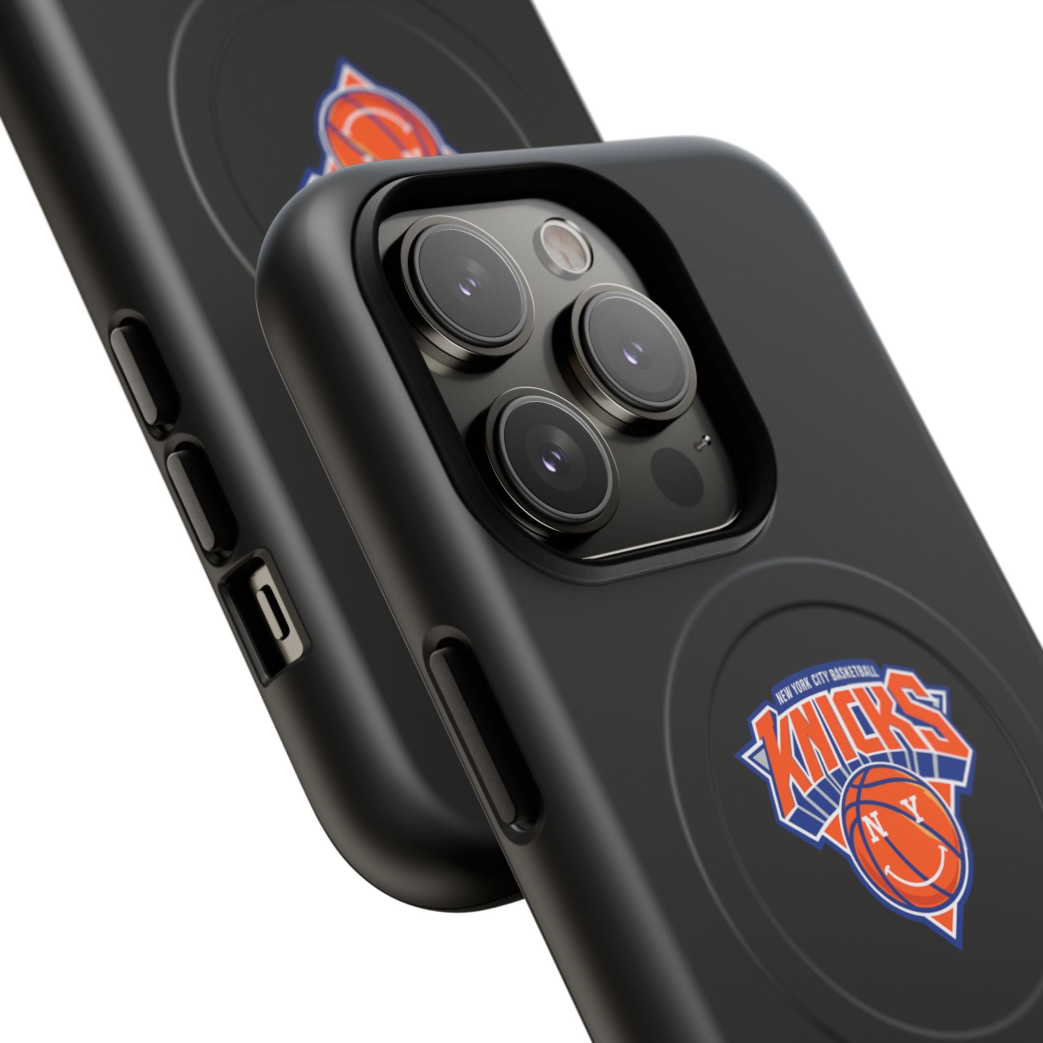 New York Knicks Tough Magnetic Phone Case — Magnetic Shockproof Phone Case with Knicks Logo