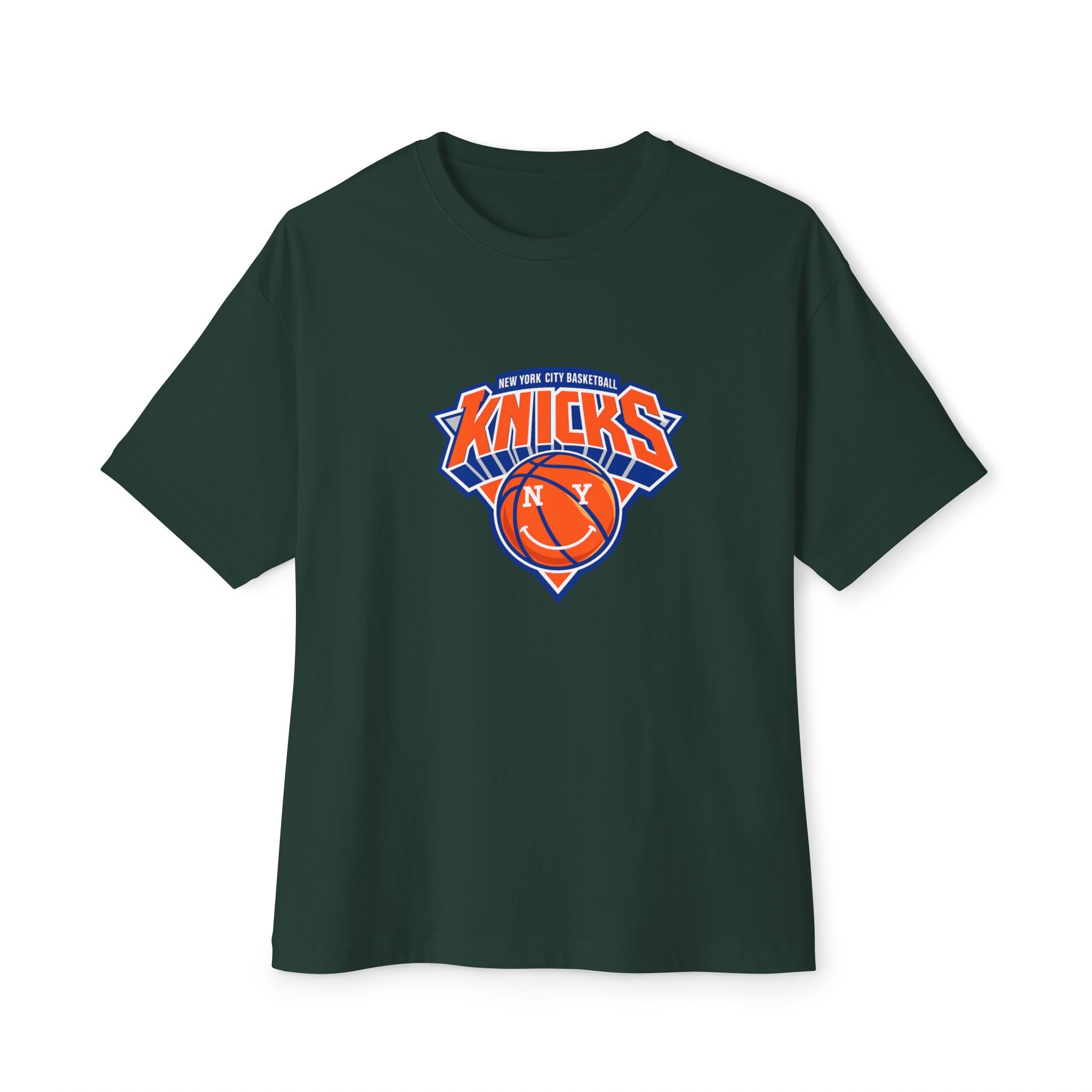 Knicks Brunson #11 Oversized Boxy Tee — NY Basketball Fan Shirt