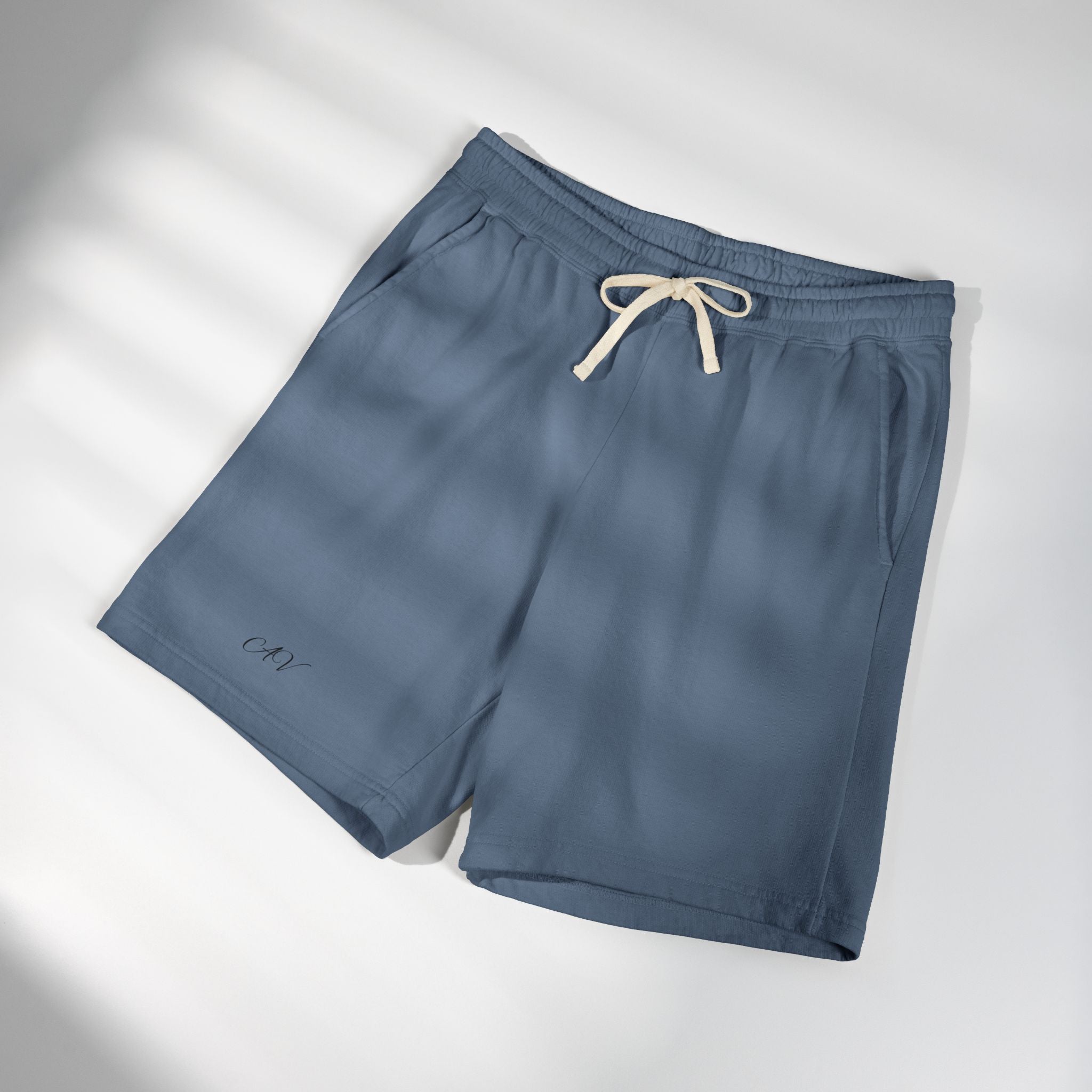 Lightweight Garment-Dyed Fleece Shorts