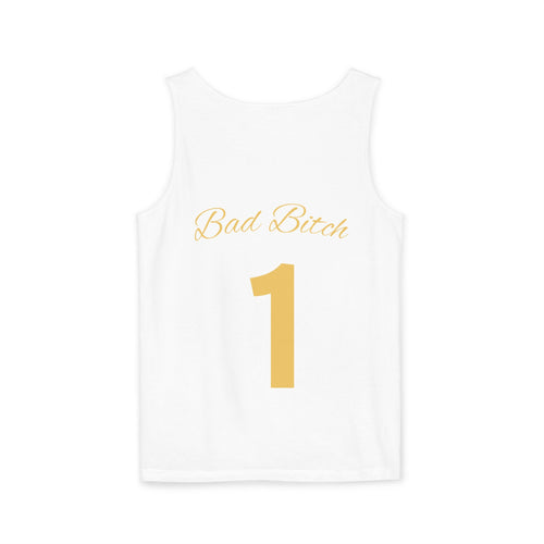 Bad Bitch 1 Tank Top - Women's Party & Bachelorette Team Jersey