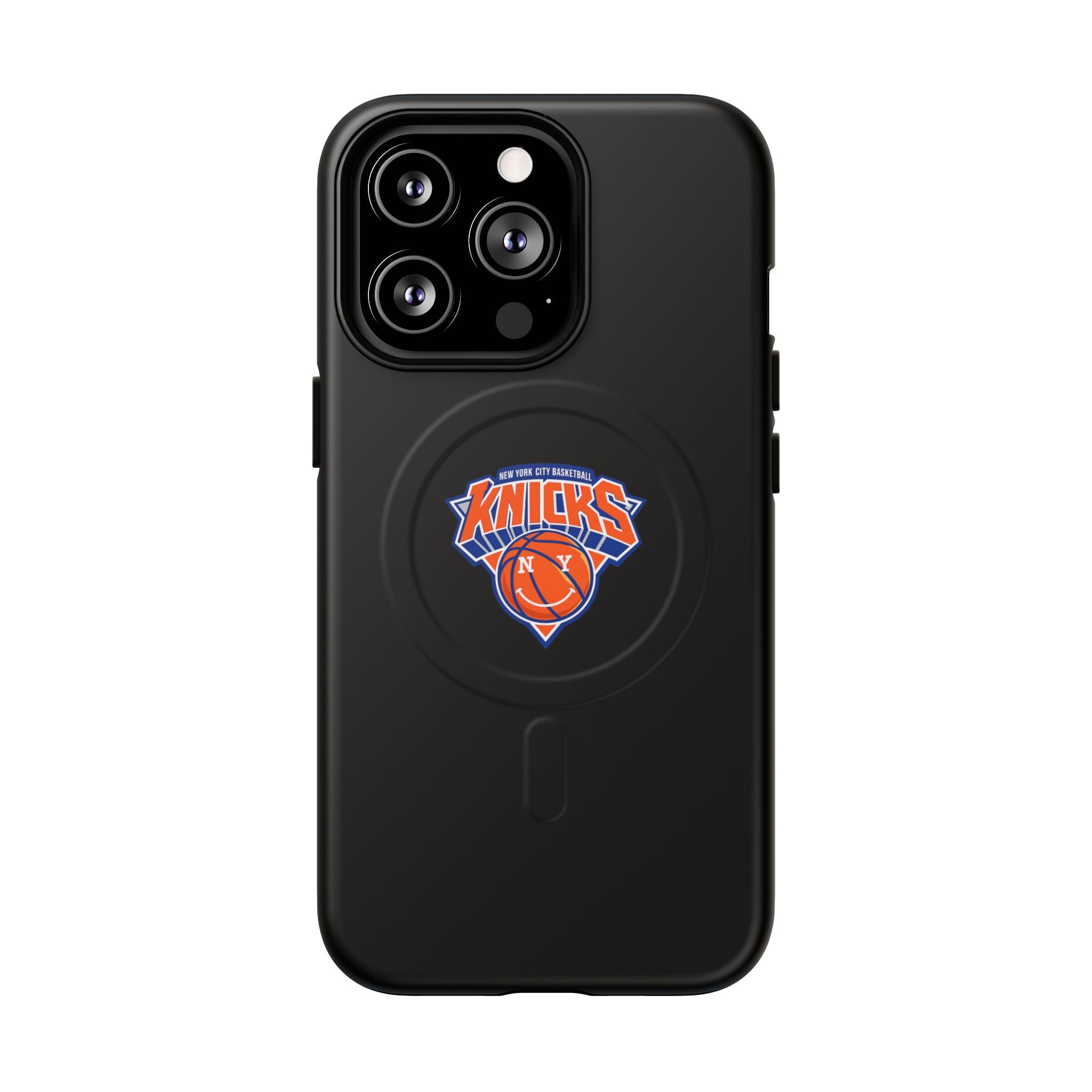 New York Knicks Tough Magnetic Phone Case — Magnetic Shockproof Phone Case with Knicks Logo