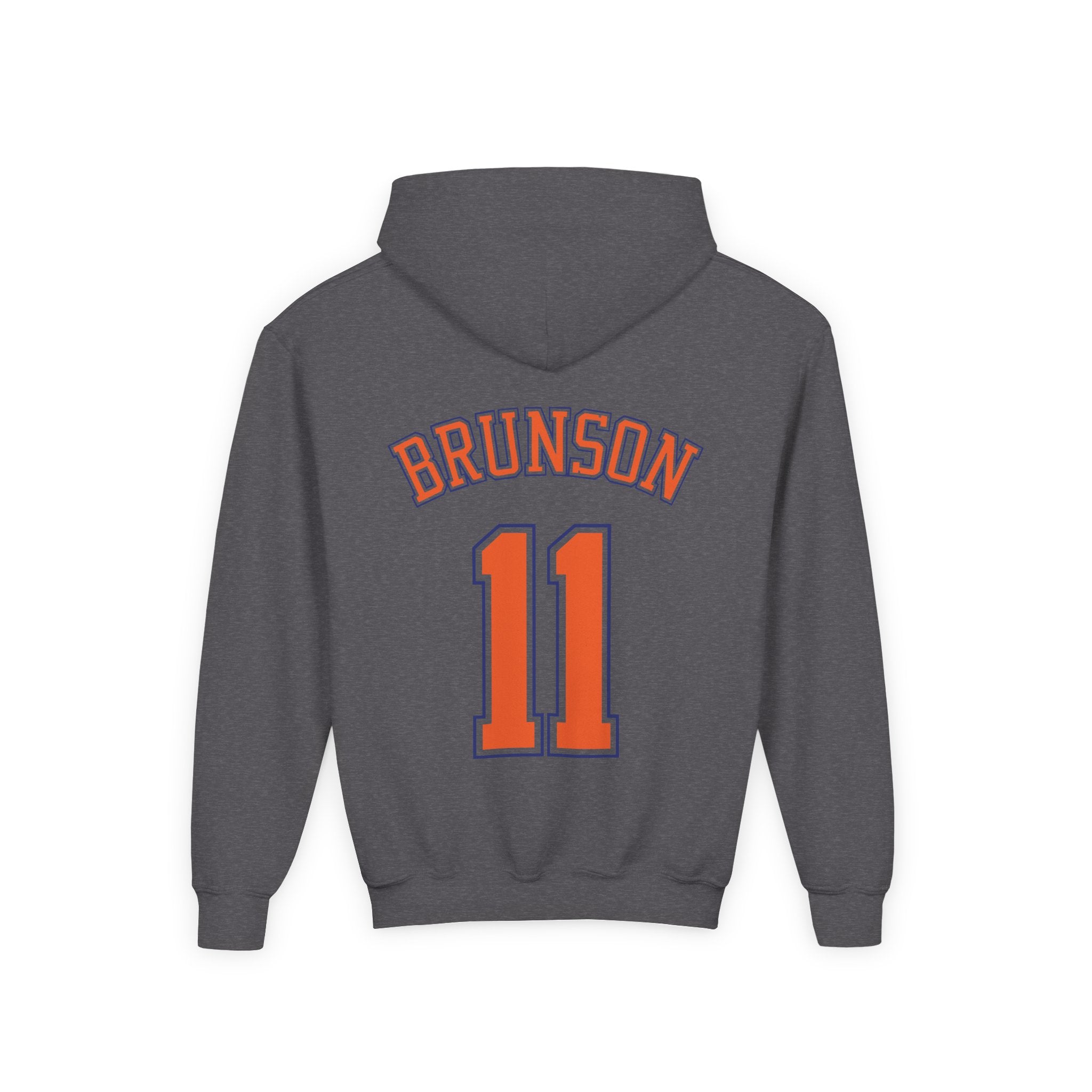 Youth Knicks 'Brunson 11' Basketball Hoodie - Team Logo Youth Sweatshirt