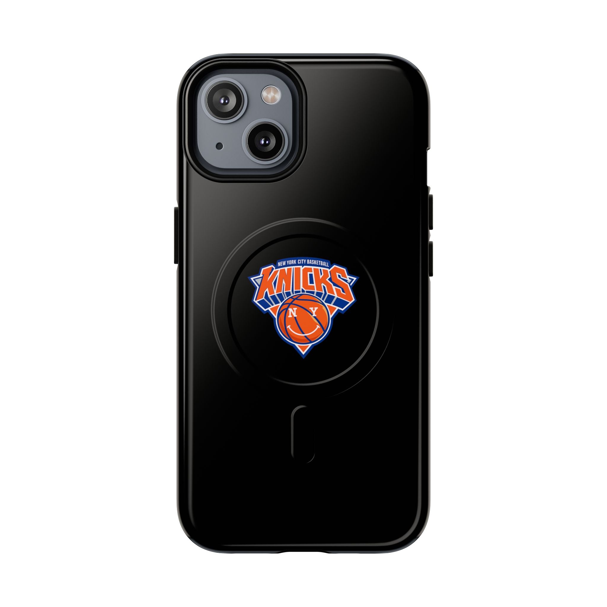 New York Knicks Tough Magnetic Phone Case — Magnetic Shockproof Phone Case with Knicks Logo
