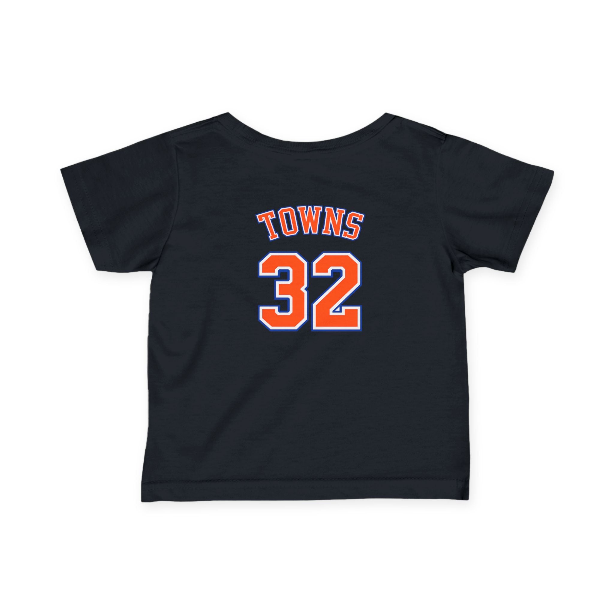 Infant Tee — Knicks 'Towns 32' Baby Jersey Top