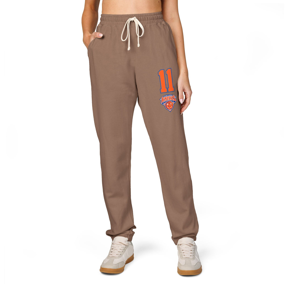 Embroidered Number 11 Tiger Crest Sweatpants