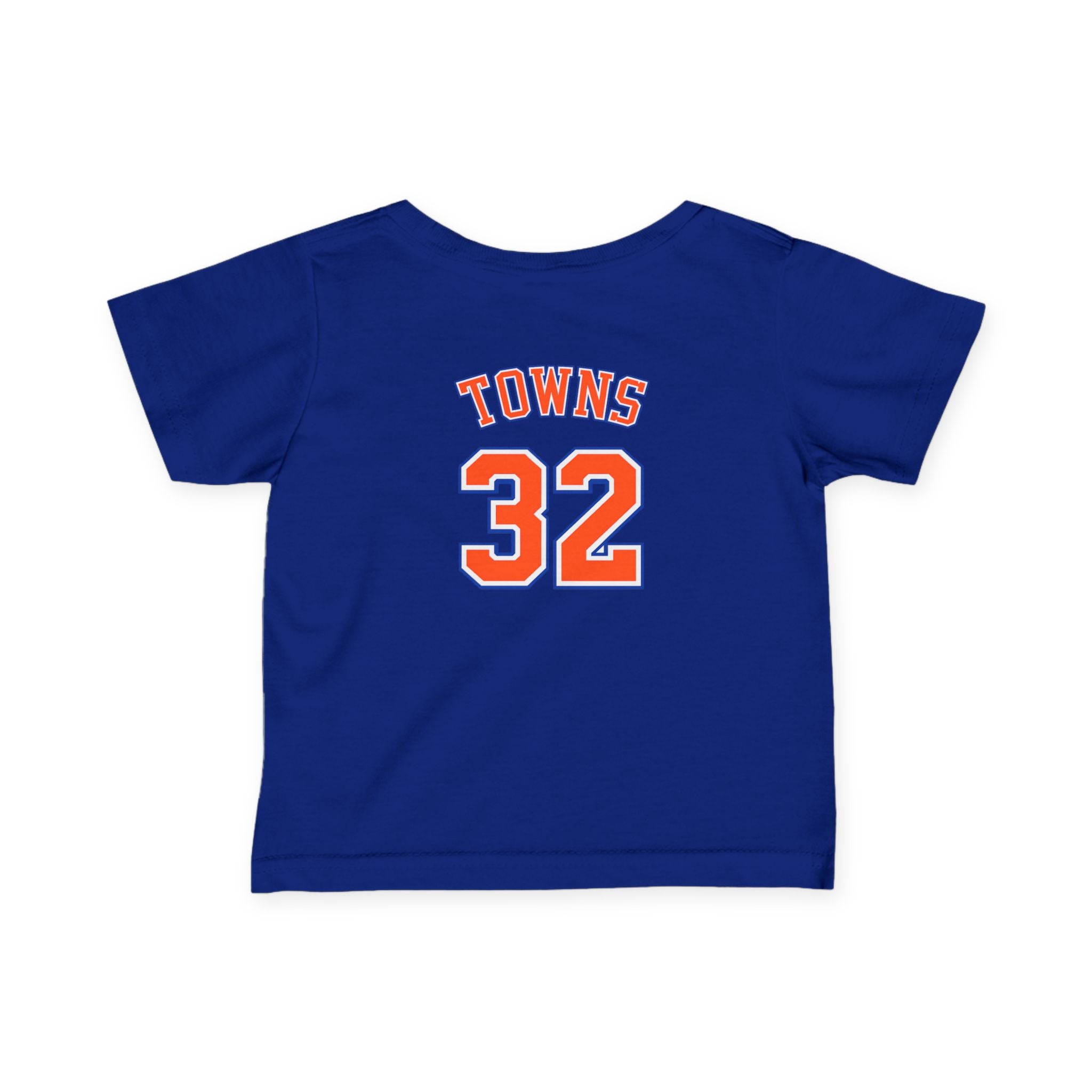 Infant Tee — Knicks 'Towns 32' Baby Jersey Top